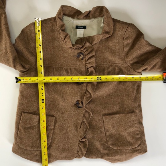 J. Crew Camel color Wool Fiona Bella Blazer - Picture 2 of 8